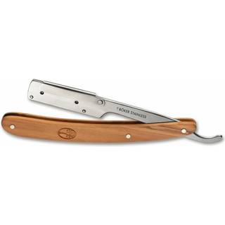 Pro Barberette Olive lige barberkniv