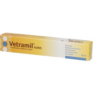 Vetramil Øredråber Sprøjte Til Dyr - 15 ml.
