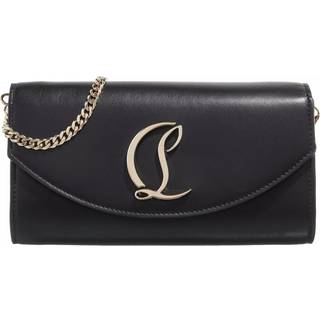 Christian Louboutin Leather wallet on chain - black - One Size