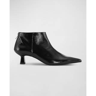 Ganni Faux leather ankle boots - black - EU 36