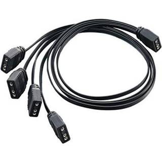 1 til 4 Argb Lighting Splitterkabel Alle kvindelige stik 300 mm længde