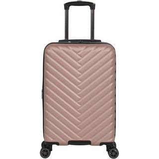 Kenneth Cole-reaktion Madison Square Letv?gtshardside Chevron Expandable Spinner Bagage Rose Gold 20-tommer Betunge