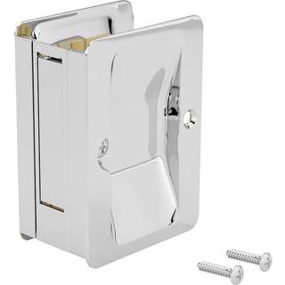 Richelieu Hardware 1700CPSBC ONWARD Pocket Door Pull Passage Lock 3 1/4 in (82 mm) Rektangul?r krom