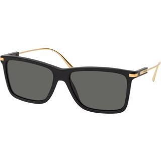 Prada Mand PR 01ZS 1BO08G Solbriller Acetat Sort Grå Firkantet Polariseret