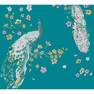 Albany Wallpaper Floral Peacock 38906-2