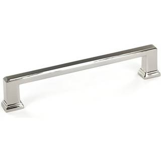 Richelieu Hardware BP795160180 Mirabel Collection 6 5/16-tommer (160 mm) Center-til-centre poleret nikkelovergangsskab og skuffetrækhåndtag til k