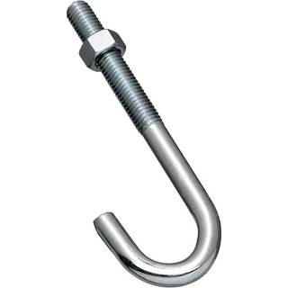 National Hardware N232-975 2195BC J Bolt i zinkbelagt 1/2 """" x 6 """"