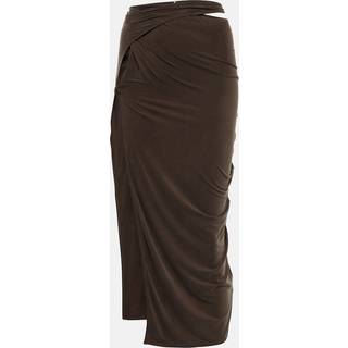Jacquemus La Jupe Espelho midi skirt - brown - M
