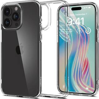 Spigen Ultra Hybrid (iPhone 15 Pro Max) - Frost/gennemsigtig
