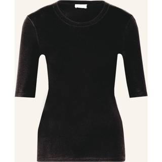 Closed Crewneck Shortsleeve Cotton and Modal T-shirt Black - m