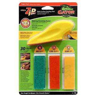 Gator Microzip Sander Kit diverse GRITS 3,5 """" X 1 """"