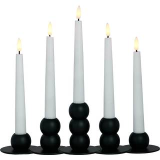 Lykke LED adventsstage, sort