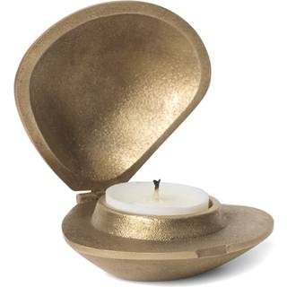 Ferm Living Clam fyrfadsstage Brass