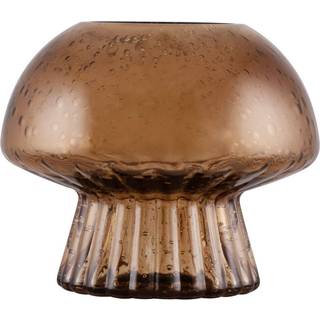 Globen Lighting Fungo 12 Fyrfadsstage - Fyrfadsstager Mundblæst Glas Brun - 681406