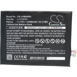 Batteri til Lenovo L11C2P32, 3.7V, 6300mAh batteri