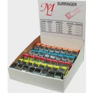Kamsurrings sortiment 5 × 8stk