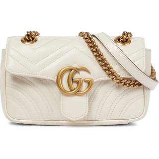 Gucci GG Marmont Mini crossbody bag - white - One Size