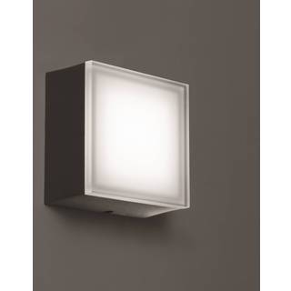 LED udendørs væglampe 1425 grafit 12,5 x 12,5 cm