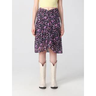 Marant Etoile Gibsi floral cotton midi skirt - multicoloured - S