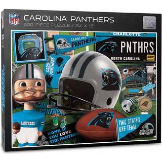 Youthefan NFL Carolina Panthers Retro Series -puslespil - 500 stykker