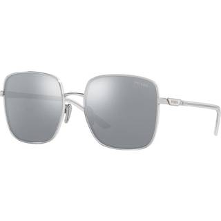 Prada PR 55YS 1BC02R 57 Solbriller Kvinder Silver - Silver - 57mm