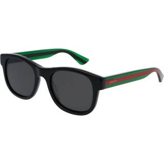 Gucci Mand GG0003SN 006 Solbriller Acetat Sort Grå Firkantet Polariseret