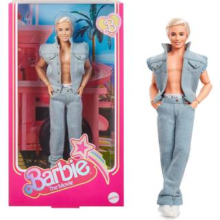 Barbie Filmen Collectible Ken Doll if?rt All-Denim Matching Set med original Ken Signature Underwear