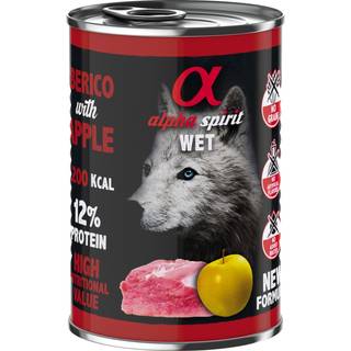 Alpha Spirit dåsemad, Pork with yellow apple, 400g