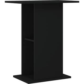 akvariebord 60,5x36x72,5 cm konstrueret træ sort