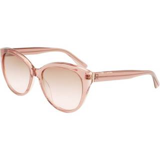 Calvin Klein Kvinde CK22520S 601 Solbriller Acetat Rosa Rosa Cat Eye Normal Fotokromatisk
