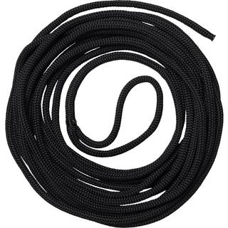 Fortøjningsreb med splejset øje Robline Vinga, dobbeltflettet polyester, Ø14 mm, 12 meter, sort