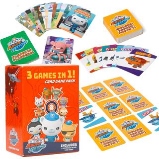 Octonauts Kids Classic Card Games - Memory Game Go Fish & Old Maid - Fun Family Game for Boys and Girls - Octonauts Party Game Toys - Family Game