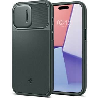 Spigen Optik Armor MagFit (iPhone 15 Pro Max) - Sort
