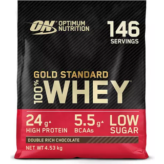 Optimum Nutrition 100% Whey Gold Standard, 4,54 kg (Double Rich Chocol