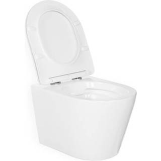 Hængeskål Rimfree Med Soft Close Sæde Blue Label