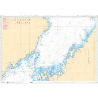 Nautical chart No 42 Gulf of Bothnia South (Bottenviken Södra)