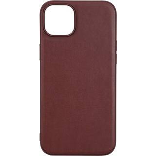 iPhone 15 Plus Buffalo Ægte Læder Bagside Cover - MagSafe Kompatibel - Brun