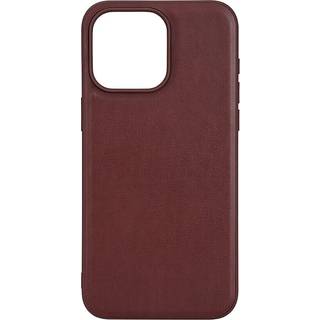 iPhone 15 Pro Max Buffalo Ægte Læder Bagside Cover - MagSafe Kompatibel - Brun