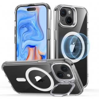 ESR - Case Classic Hybrid with Kickstand for iPhone 15 Plus Magsafe clear