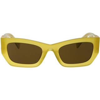 Miu Miu MU09WS 17L01T 53 Solbriller Kvinder Gul - Frosted Pineapple Yellow - 53mm