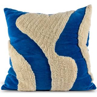 Byon Fluffy pude 50x50 cm Blue/Beige