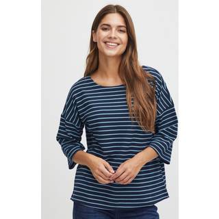 Stribet T-shirt, Navy Blazer Mix, S