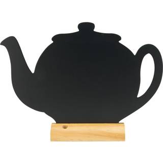 Securit Silhouet Wood bordskilt 240x320mm TEAPOT