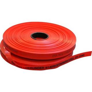 Markeringsbånd Fiber Orange 25 X 0,3 Mm Letbæk Plast