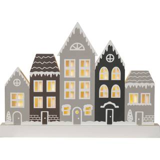 Star Trading - Advent Candlestick Villa - Multi - 23 cm