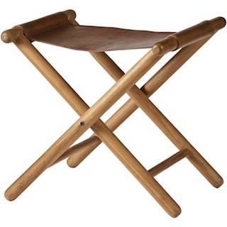 Faro Folding Stool Brown