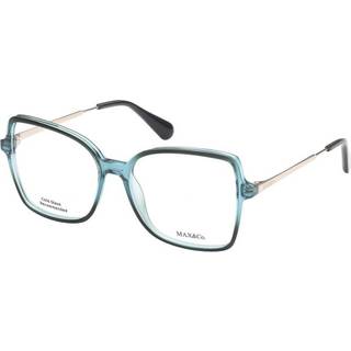 Max & Co. MO5009 089 55 Briller Kvinder Blue - Transparent Turquoise Blue - 55mm