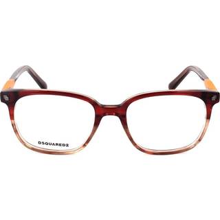 Dsquared2 Mand DQ5297 050 Optiske stel Outlet Acetat Brun Firkantet