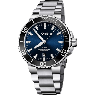 Oris 01 733 7730 4135-07 8 24 05PEB Herrenuhr Aquis Date 43,5mm 30ATM