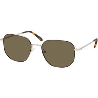 Calvin Klein Unisex CK21128S 001 Solbriller Metal Sort Grå Firkantet